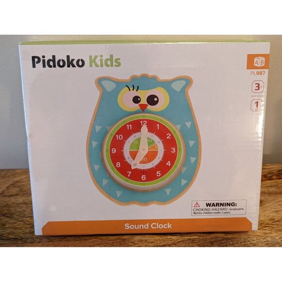 Kids PreSchool Clock: Pidoko Sound Clock teaching time - Picture 5 of 5
